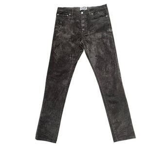 Dior X Cactus Jack Slim Jean With Flocked Velvet Worn 1x Read Dscript 32w Brown